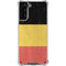 Belgium Flag Distressed Galaxy S21 Plus 5G Clear Case